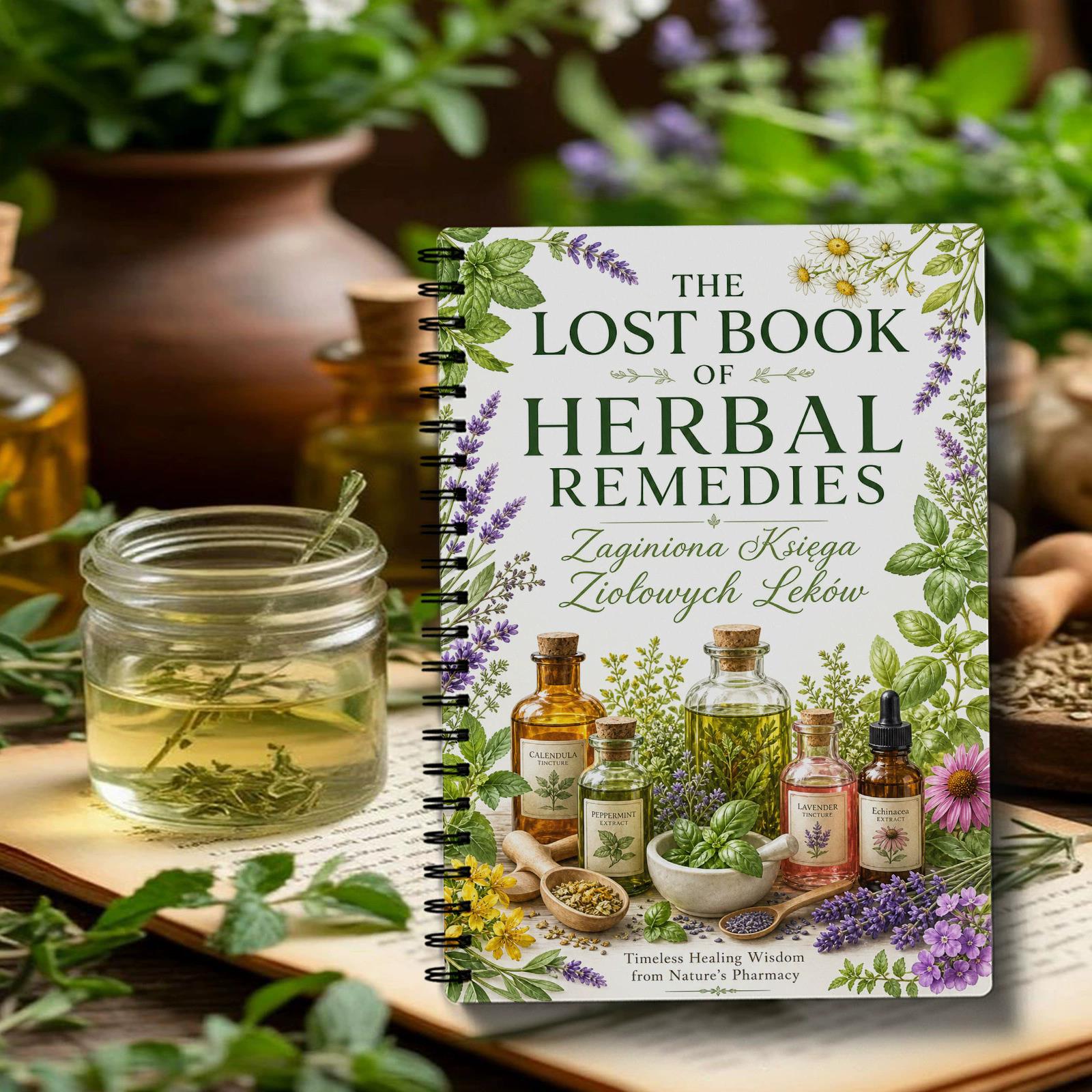 Herbal Remedies Spiral Noteboo - Herbal Wellness 评论和价格