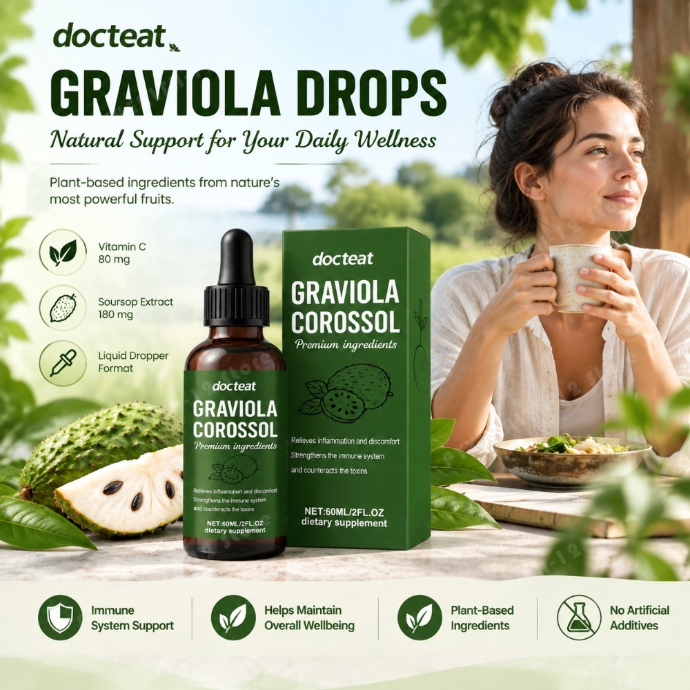 Soursop Graviola Liquid Drops  - Herbal And Wellness Products 评论和价格