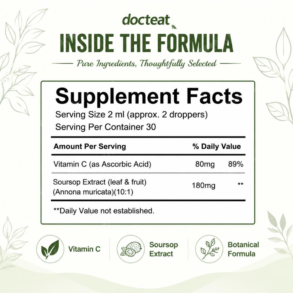 Soursop Graviola Liquid Drops  - Herbal And Wellness Products 评论和价格
