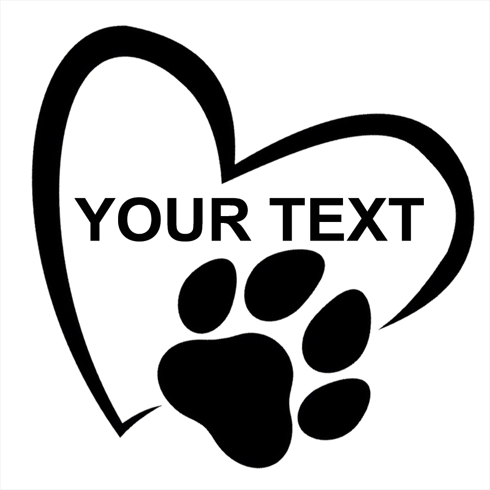 Personalized Heart with paw Pr - Cat Claw Bark 评论和价格