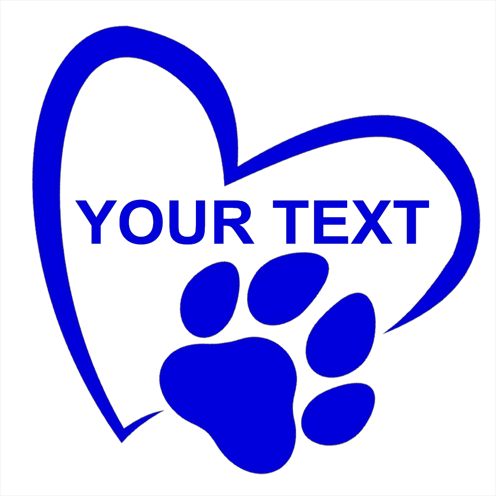 Personalized Heart with paw Pr - Cat Claw Bark 评论和价格