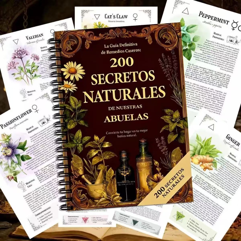 200 Natural Secrets A5 Spanish - Herbal Wellness 评论和价格