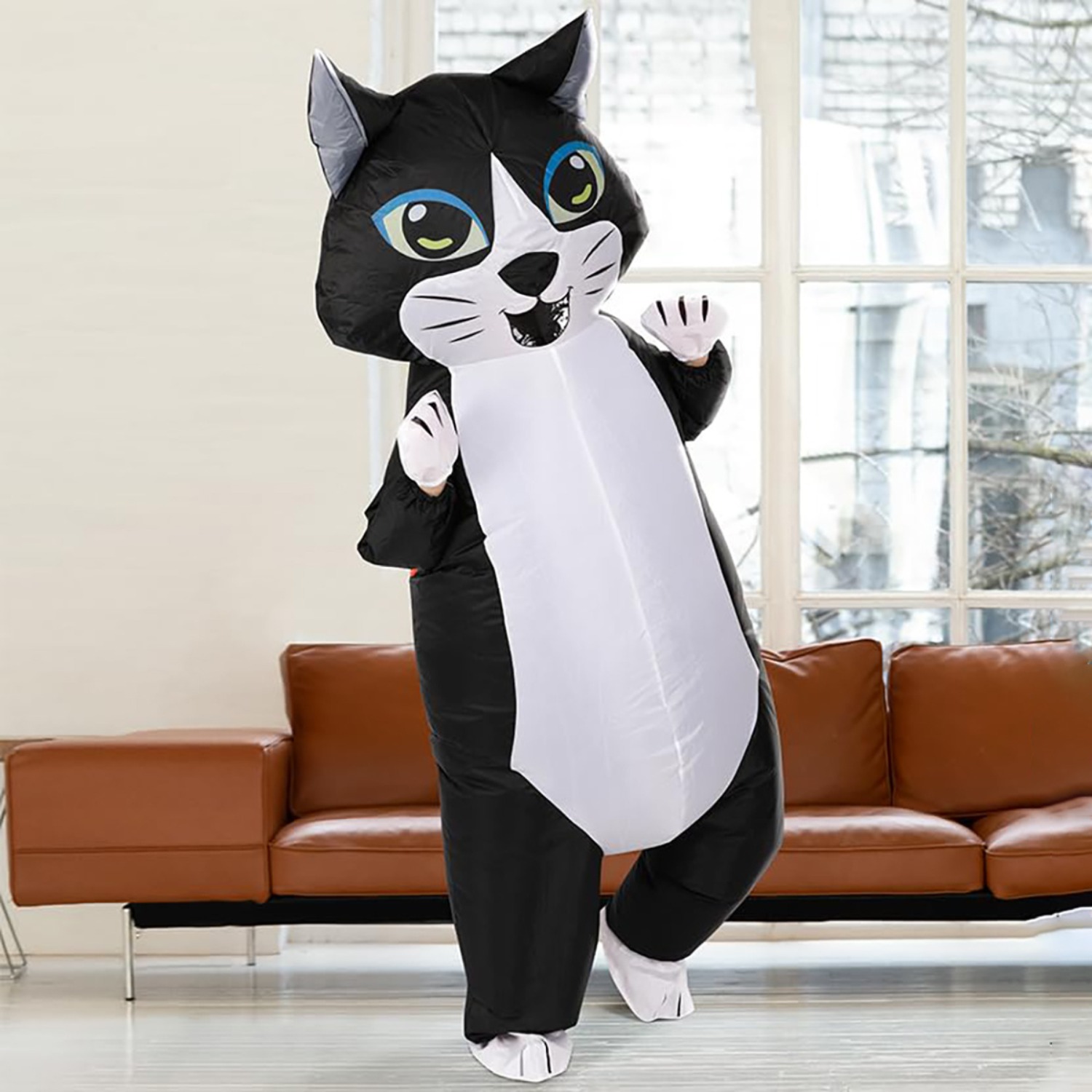Inflatable Cat Costume Adult,  - Cat Claw Bark 评论和价格