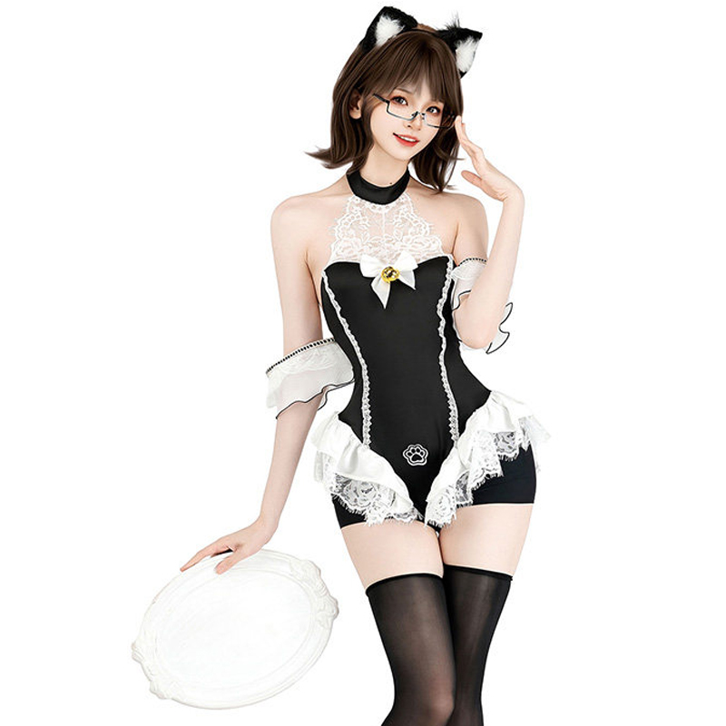 AniLV Black Cat Paw Bodysuit M - Cat Claw Bark 评论和价格